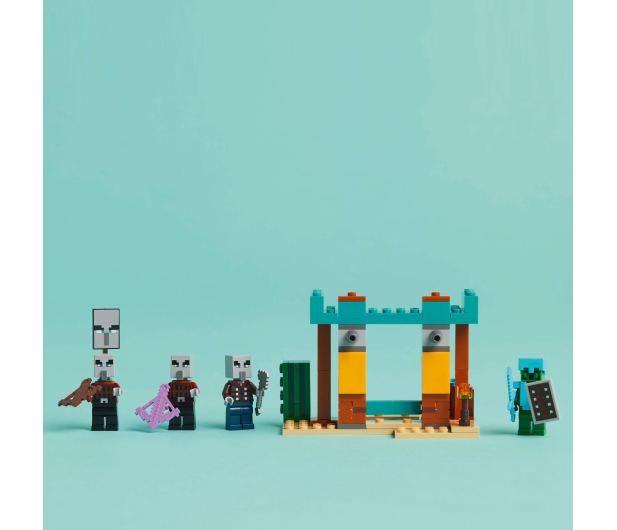 LEGO Minecraft 21267 Pustynny patrol złosadników - 1283660 - zdjęcie 9